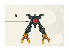 LEGO 7138 instructions page 7 – build guide