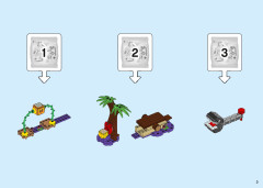 LEGO 71381 instructions page 3 – build guide