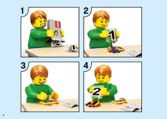 LEGO 71382 instructions page 2 – build guide