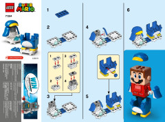 LEGO 71384 instructions page 1 – build guide