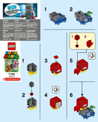 LEGO 71386 instructions page 1 – build guide
