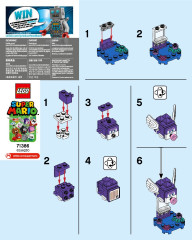LEGO 71386 instructions page 1 – build guide