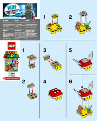 LEGO 71386 instructions page 1 – build guide