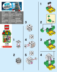 LEGO 71386 instructions page 1 – build guide