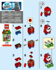 LEGO 71386 instructions page 1 – build guide