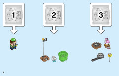 LEGO 71387 instructions page 2 – build guide