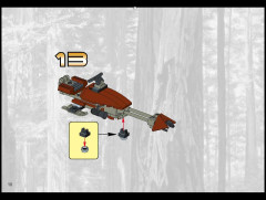 LEGO 7139 instructions page 10 – build guide