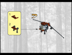 LEGO 7139 instructions page 17 – build guide