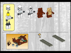 LEGO 7139 instructions page 2 – build guide