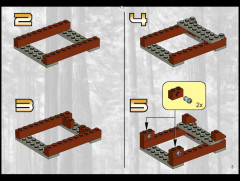 LEGO 7139 instructions page 3 – build guide