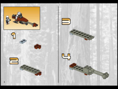 LEGO 7139 instructions page 6 – build guide