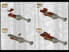 LEGO 7139 instructions page 7 – build guide