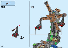 LEGO 71390 instructions page 126 – build guide