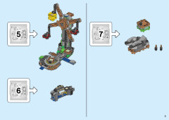 LEGO 71390 instructions page 3 – build guide