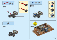 LEGO 71391 instructions page 167 – build guide