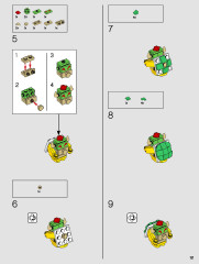 LEGO 71395 instructions page 121 – build guide