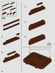 LEGO 71395 instructions page 206 – build guide