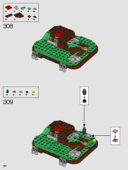 LEGO 71395 instructions page 214 – build guide
