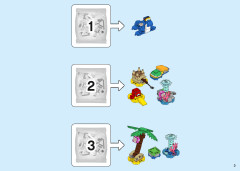 LEGO 71398 instructions page 3 – build guide