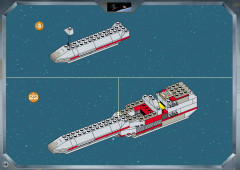 LEGO 7140 instructions page 14 – build guide