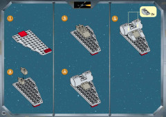 LEGO 7140 instructions page 18 – build guide