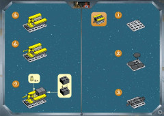 LEGO 7140 instructions page 3 – build guide