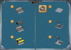LEGO 7140 instructions page 4 – build guide