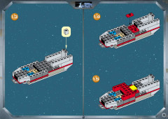 LEGO 7140 instructions page 9 – build guide