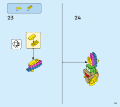 LEGO 71403 instructions page 85 – build guide