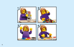 LEGO 71404 instructions page 2 – build guide