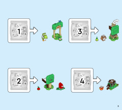 LEGO 71406 instructions page 3 – build guide