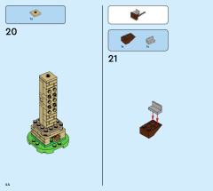 LEGO 71406 instructions page 44 – build guide