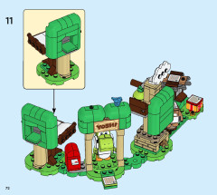 LEGO 71406 instructions page 72 – build guide