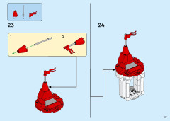 LEGO 71407 instructions page 107 – build guide