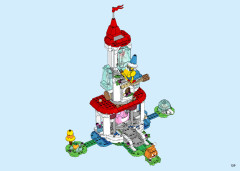 LEGO 71407 instructions page 129 – build guide