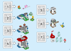 LEGO 71407 instructions page 3 – build guide