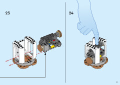 LEGO 71407 instructions page 71 – build guide