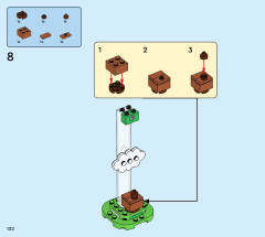 LEGO 71409 instructions page 122 – build guide
