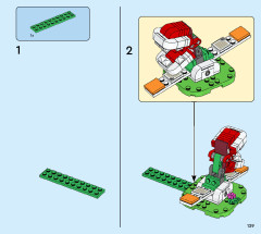 LEGO 71409 instructions page 129 – build guide