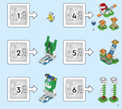 LEGO 71409 instructions page 3 – build guide