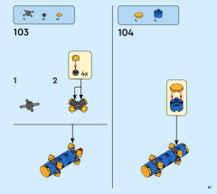 LEGO 71409 instructions page 61 – build guide