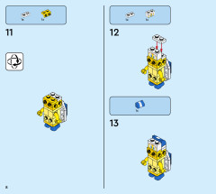 LEGO 71409 instructions page 8 – build guide