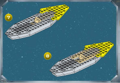 LEGO 7141 instructions page 10 – build guide