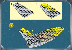 LEGO 7141 instructions page 12 – build guide