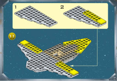 LEGO 7141 instructions page 13 – build guide