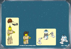 LEGO 7141 instructions page 2 – build guide