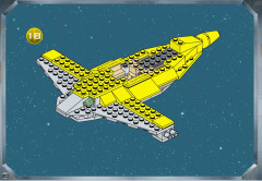 LEGO 7141 instructions page 20 – build guide