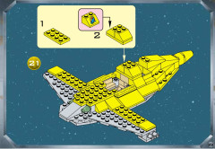 LEGO 7141 instructions page 23 – build guide