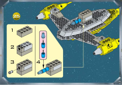 LEGO 7141 instructions page 31 – build guide