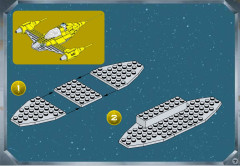 LEGO 7141 instructions page 7 – build guide